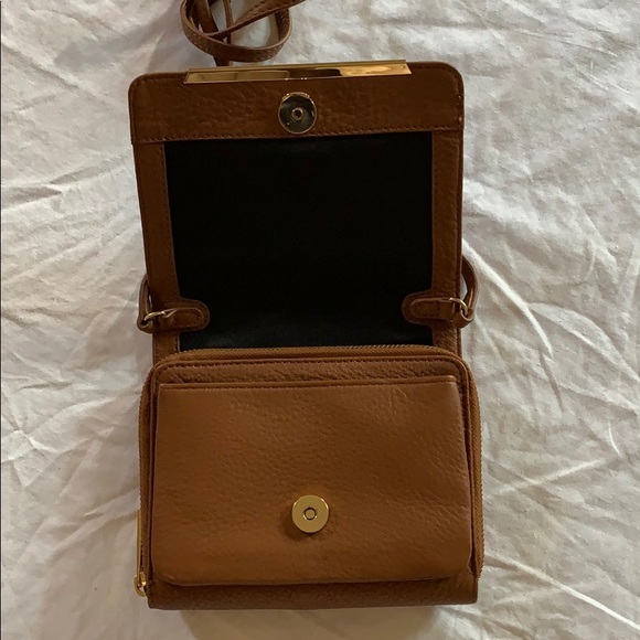 Vince Camuto Anika Brown Crossbody Bag - Picture 2 of 7